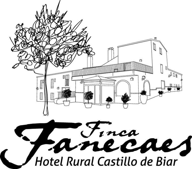 Hotel Rural Castillo De Biar Finca Fanecaes Exterior foto